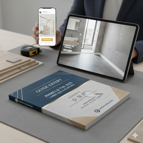 Primes & TVA pour vos travaux de carrelages, plinthes, déco et rénovation en Belgique (2025 - 2026)