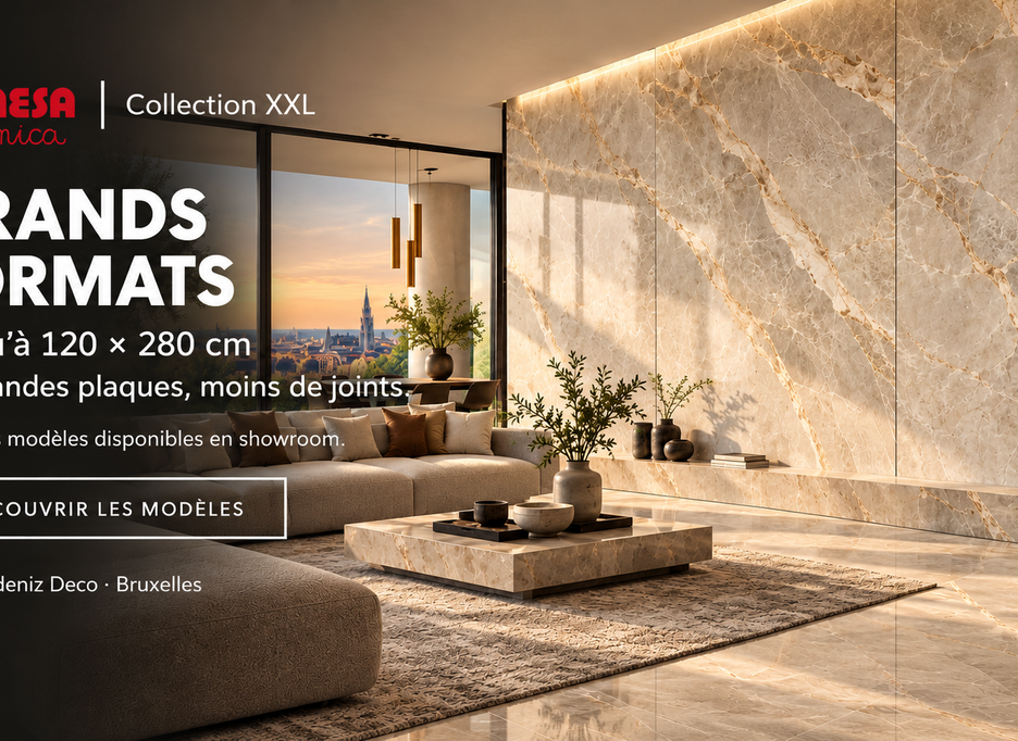 Nos carrelage en grands formats