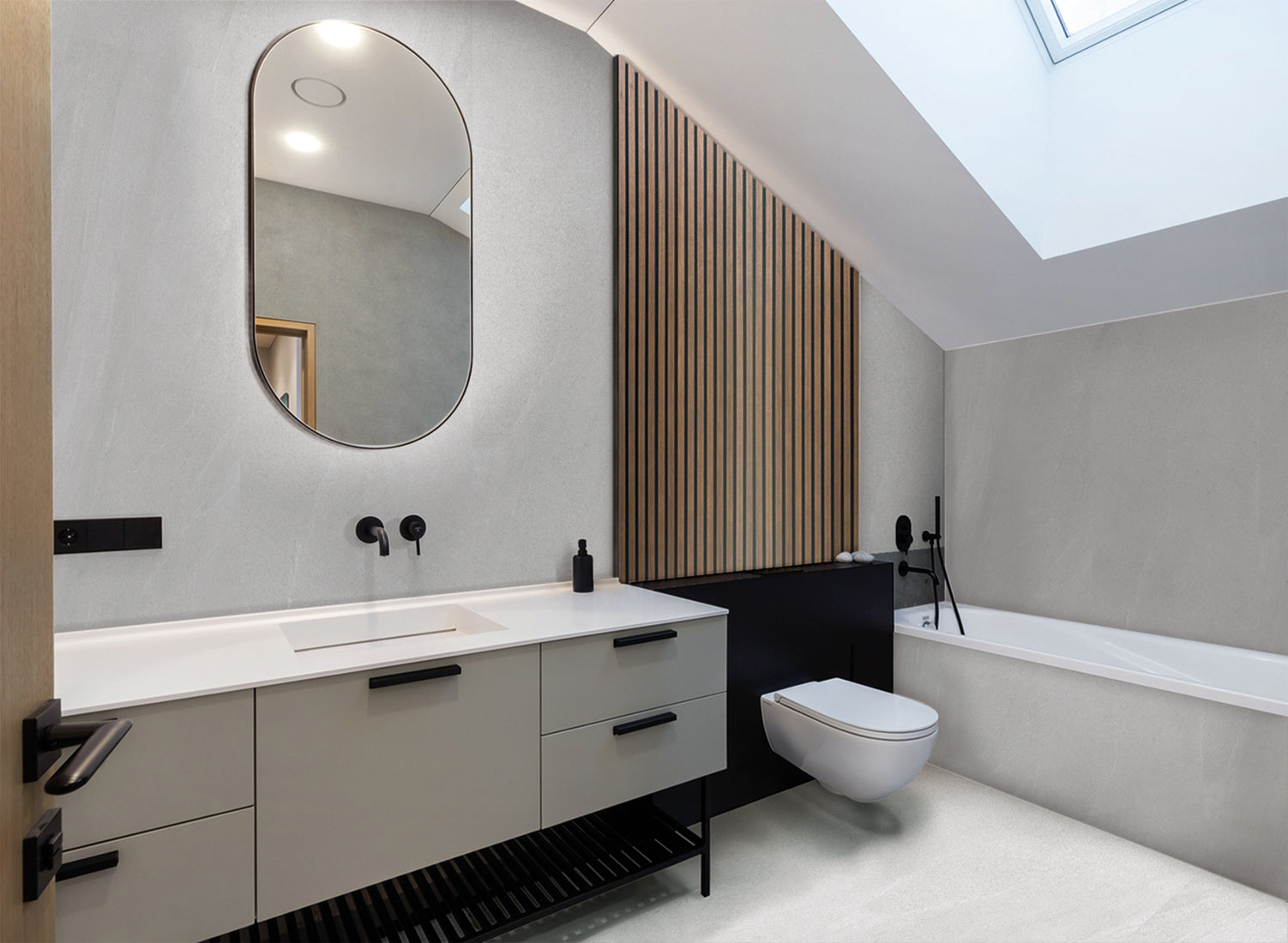 60x120 Portlandsteen mat (muur/vloer)