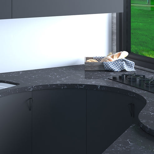 Quartz sur Mesure Ref: SPA Black (2cm)