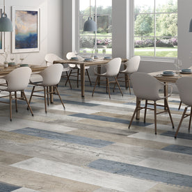 23x120 Vintage Blue Mix Matt (Mur/Sol)