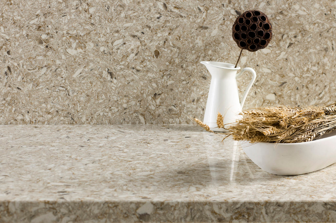Quartz sur Mesure Ref: CHAKRA Beige  (2cm)