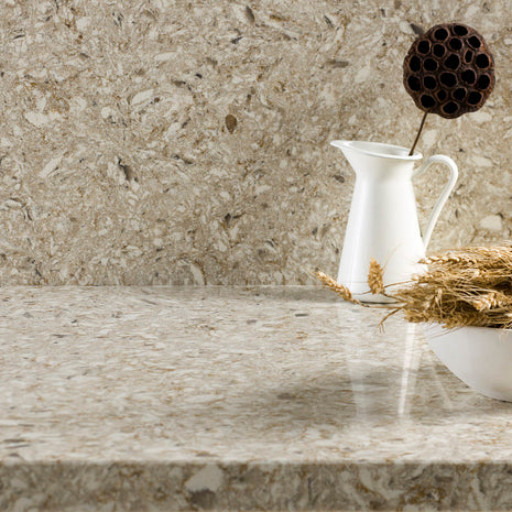 Quartz sur Mesure Ref: CHAKRA Beige  (2cm)