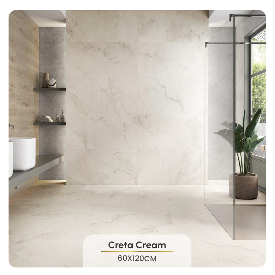 60x120 Creta Cream Polished (Wall/Floor)