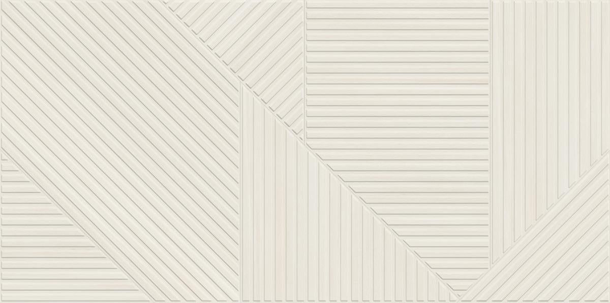 60x120 Soleil White Decor Matt (Mur/Sol)