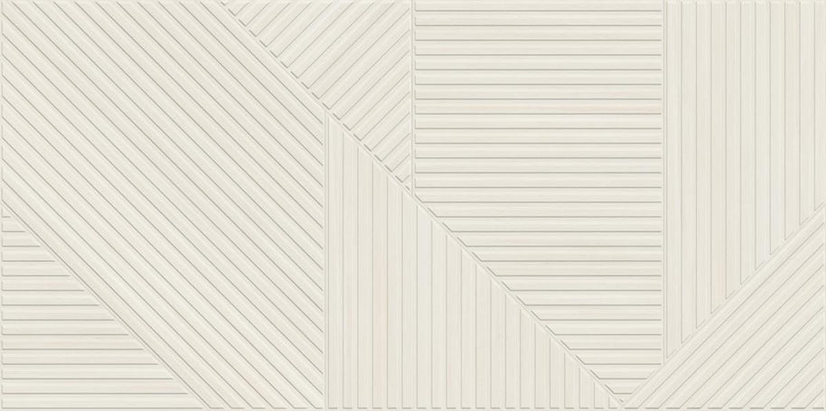 60x120 Soleil White Decor Matt (Mur/Sol)