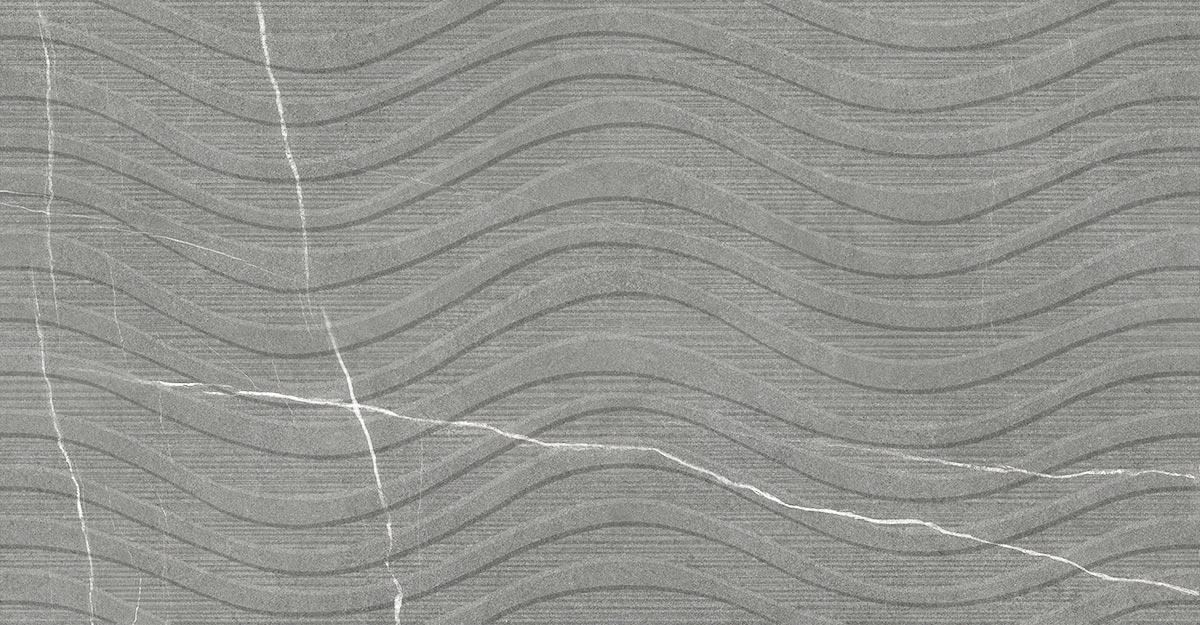 60x120 Kairos Grey Decor Matt (Mur/Sol)