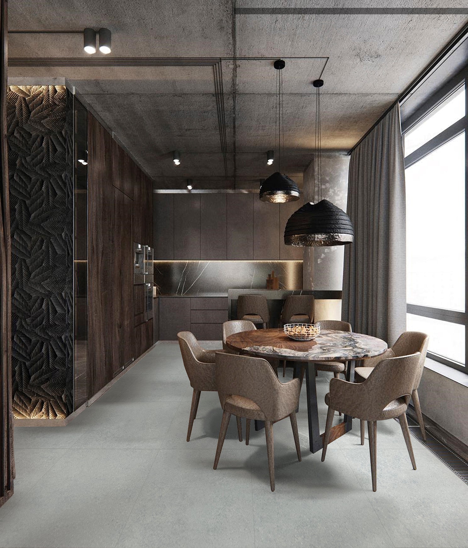 60x60 Block Blanco Matt (Mur/sol) - Akdeniz Deco