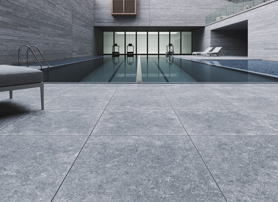 60x60x2cm Spectre Grey Matt Rectifier Anti-slip R11 - Akdeniz Deco