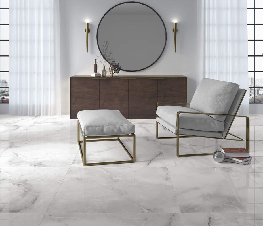 Ambiance NAVARTI – série Allure Gris, mise en situation du coloris