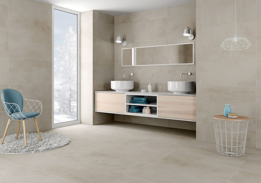 Ambiance NAVARTI Dylon Taupe – illustration de la série et du coloris
