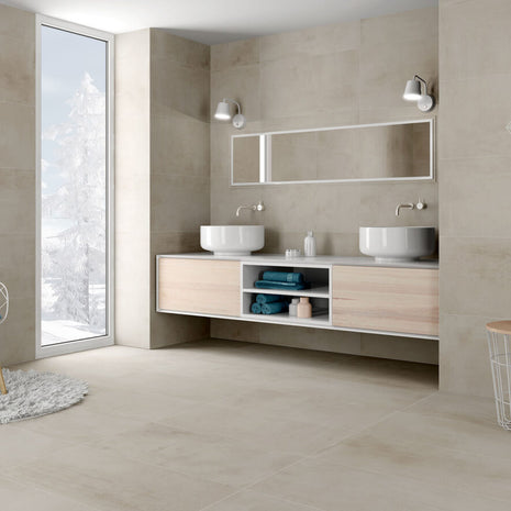 Ambiance NAVARTI Dylon Taupe – illustration de la série et du coloris