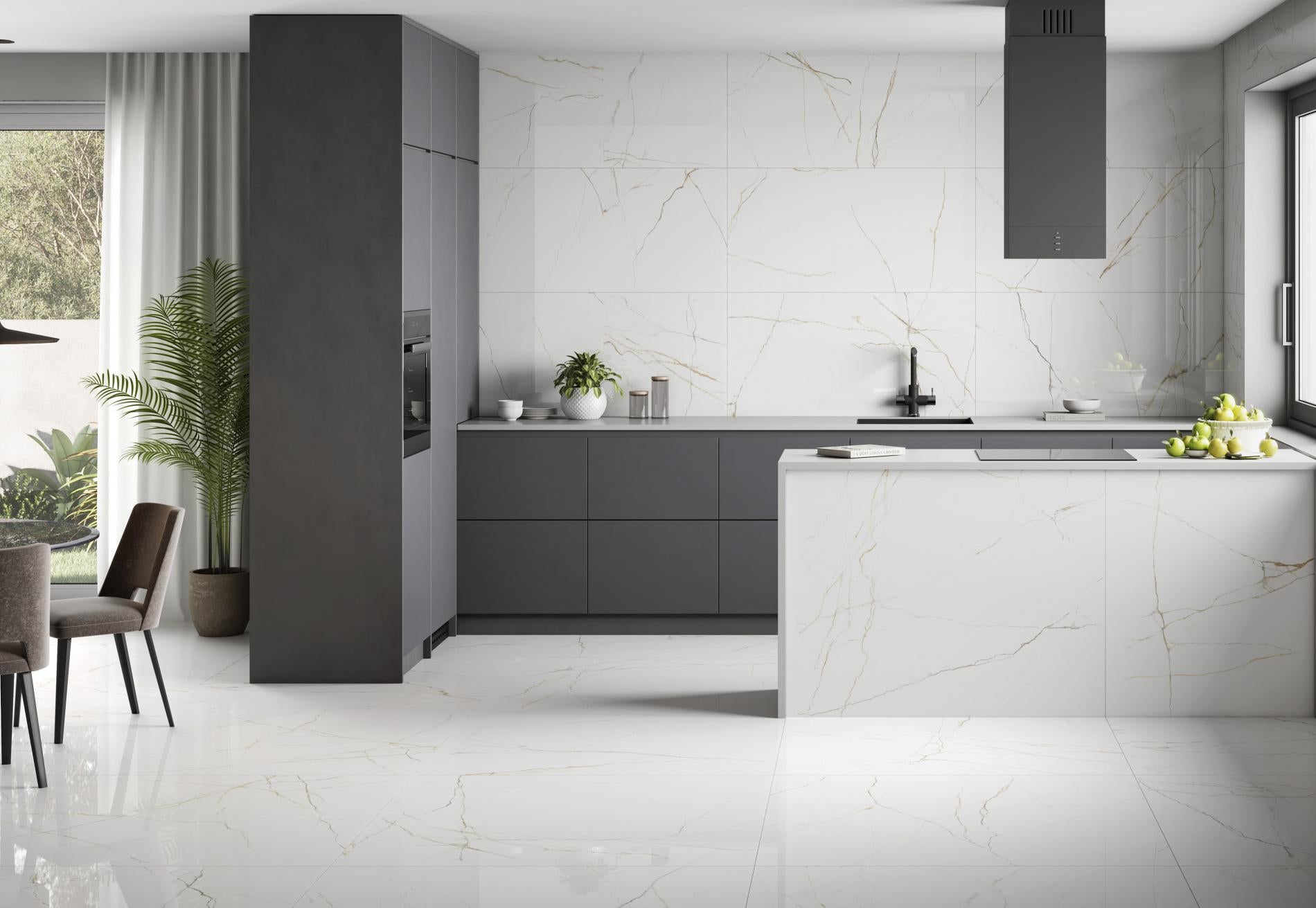 60x120 Calacata Gold Poli (Mur/Sol)