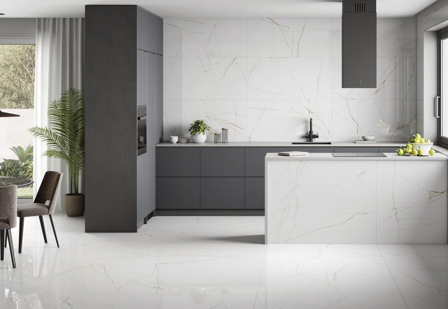 60x120 Calacata Gold Poli (Mur/Sol)