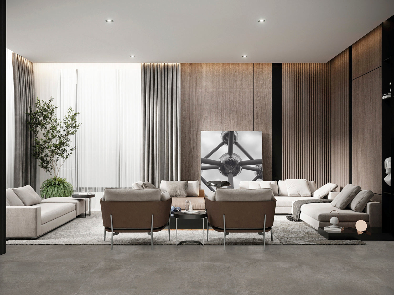 60x120 Portlandsteen mat (muur/vloer)