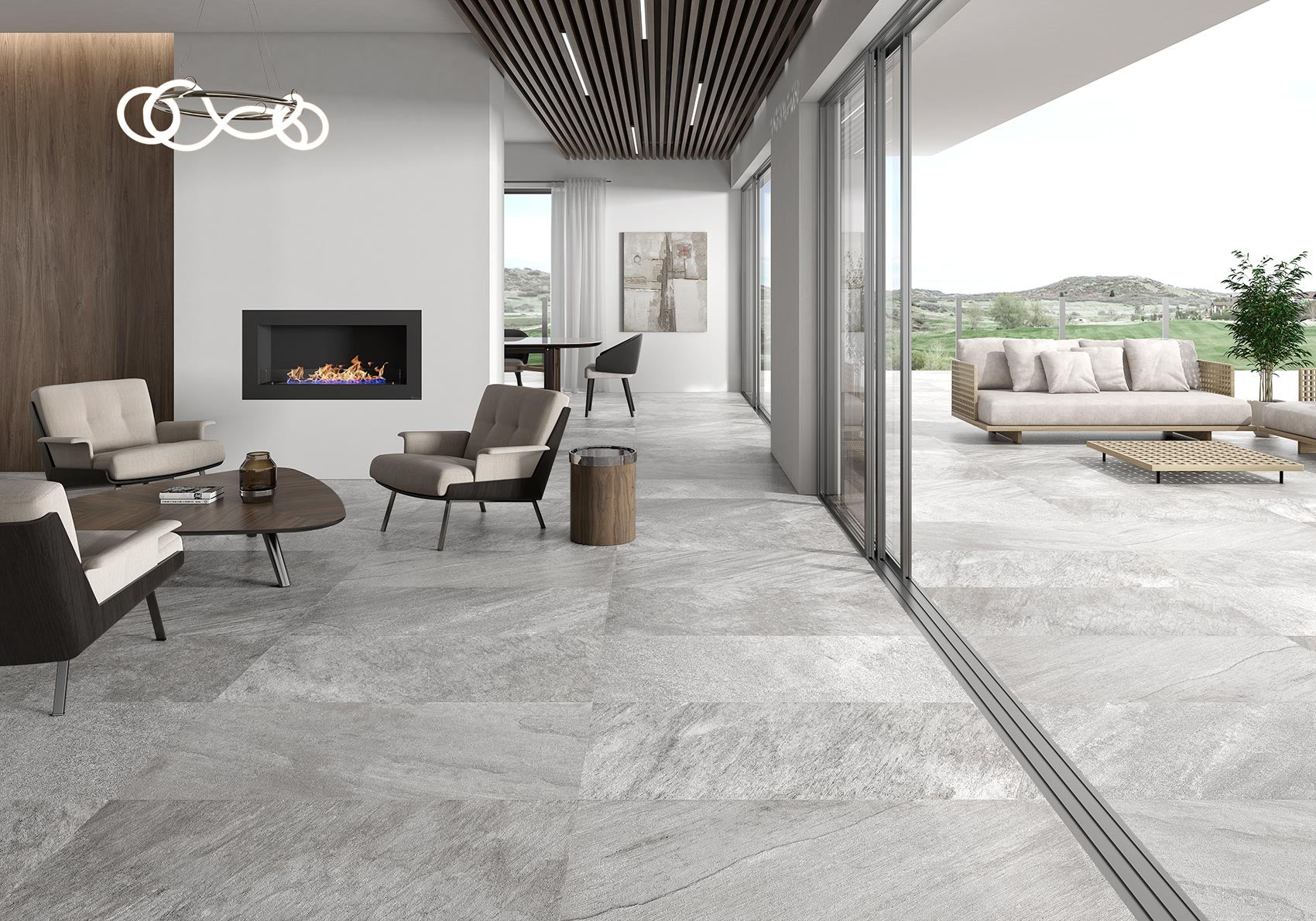 60x120 Quartzite Grey Matt (Mur/Sol)
