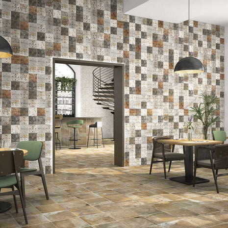 33x33 Antigua Sol/Mur