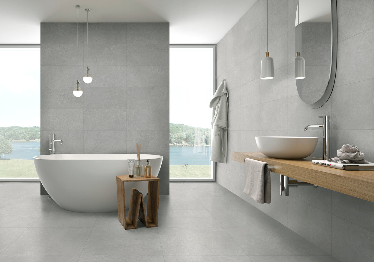 60x60 Atrium Gray Matt (Wall/Floor)
