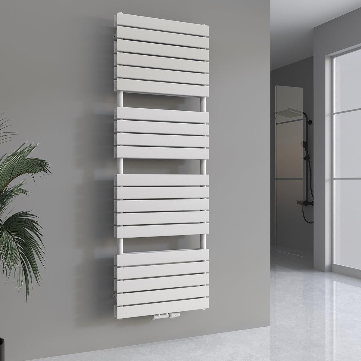 Seche Serviette Farko Blanc 60cm x 176 H x T38  -  1974W