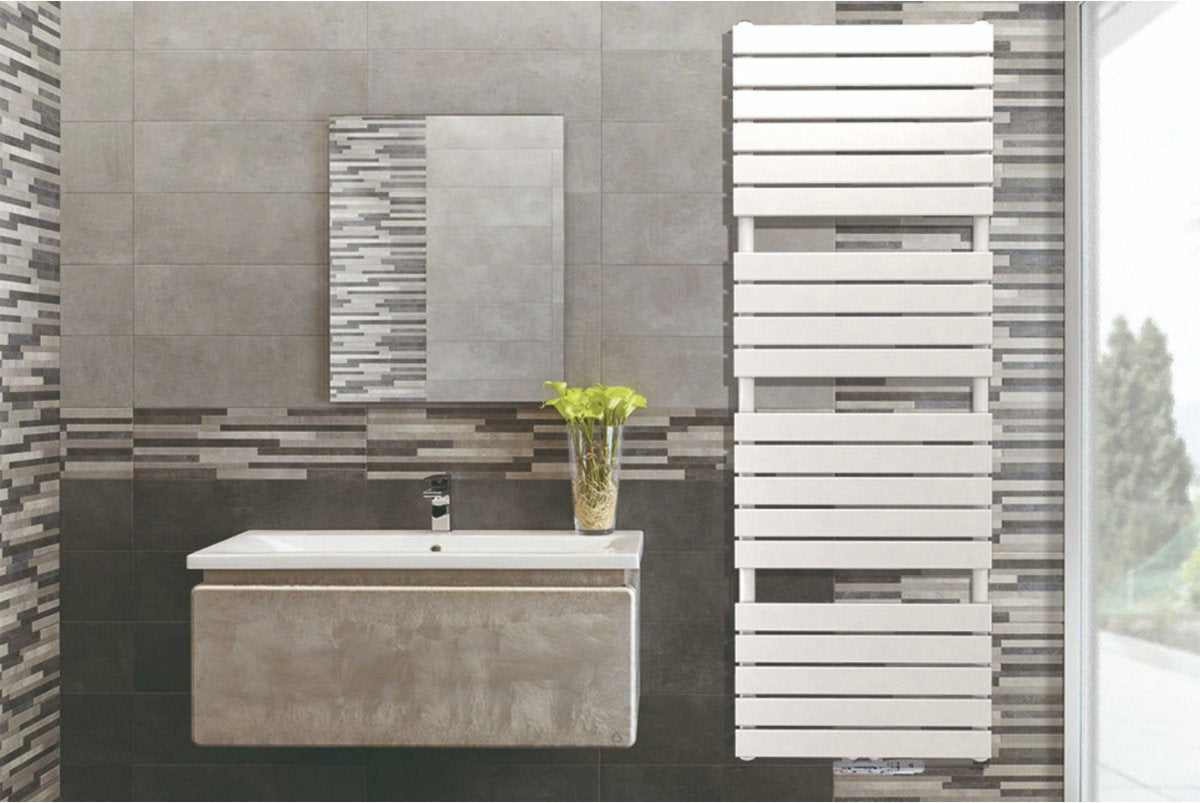 Seche Serviette Farko Blanc 60cm x 176 H x T38  -  1974W