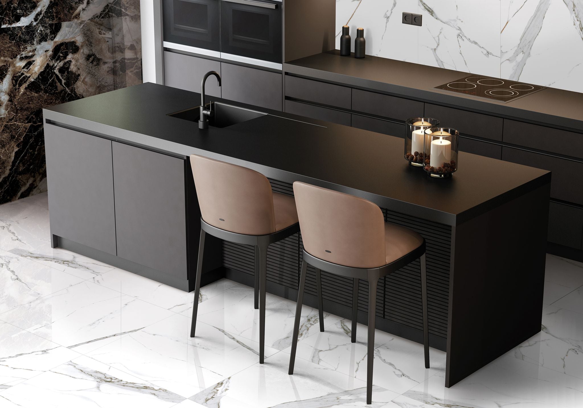 Poli |60x120  Blanco Atenas Mur/Sol