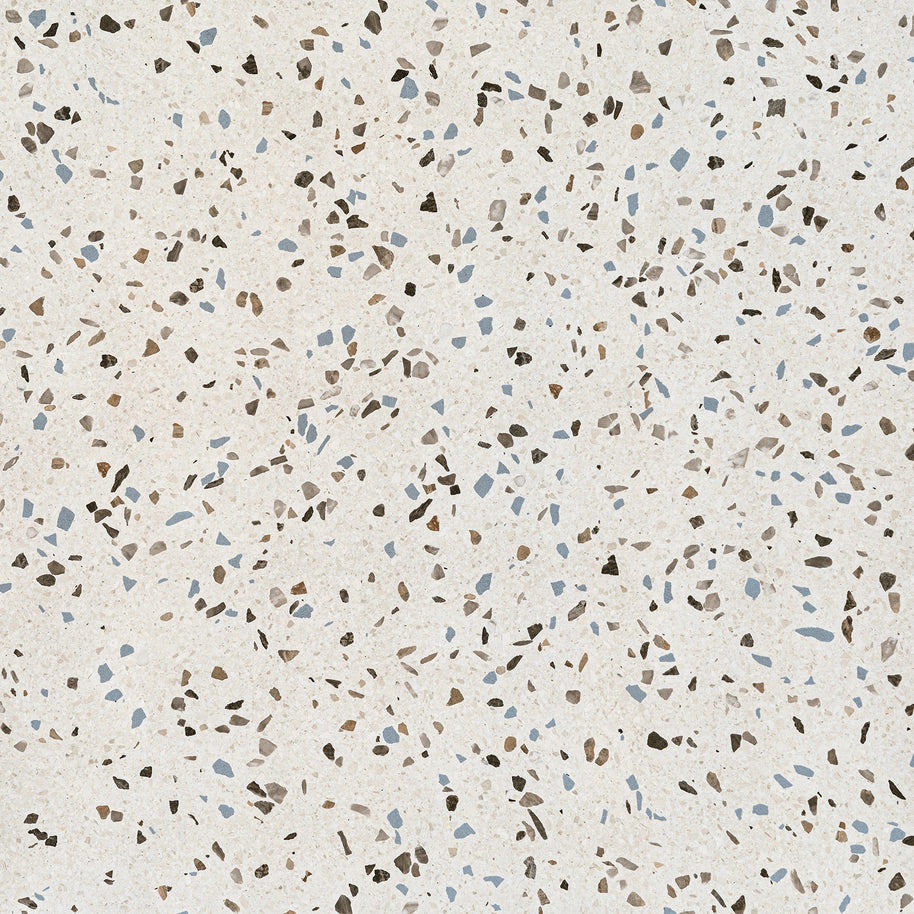 60x60 Terrazzo Blu Matt (Mur/Sol)