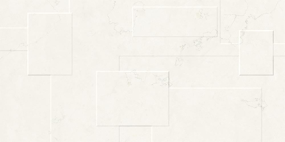 ITT CERAMIC Bianco Perlino Decor – Satiné – visuel du carrelage