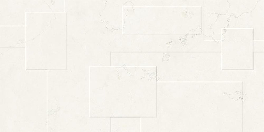 ITT CERAMIC Bianco Perlino Decor – Satiné – visuel du carrelage