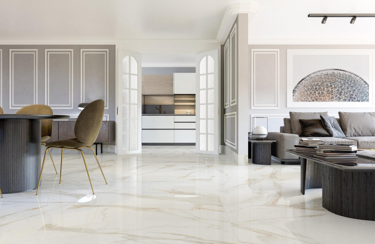 60x120 Calacata Gold Poli (Mur/Sol)