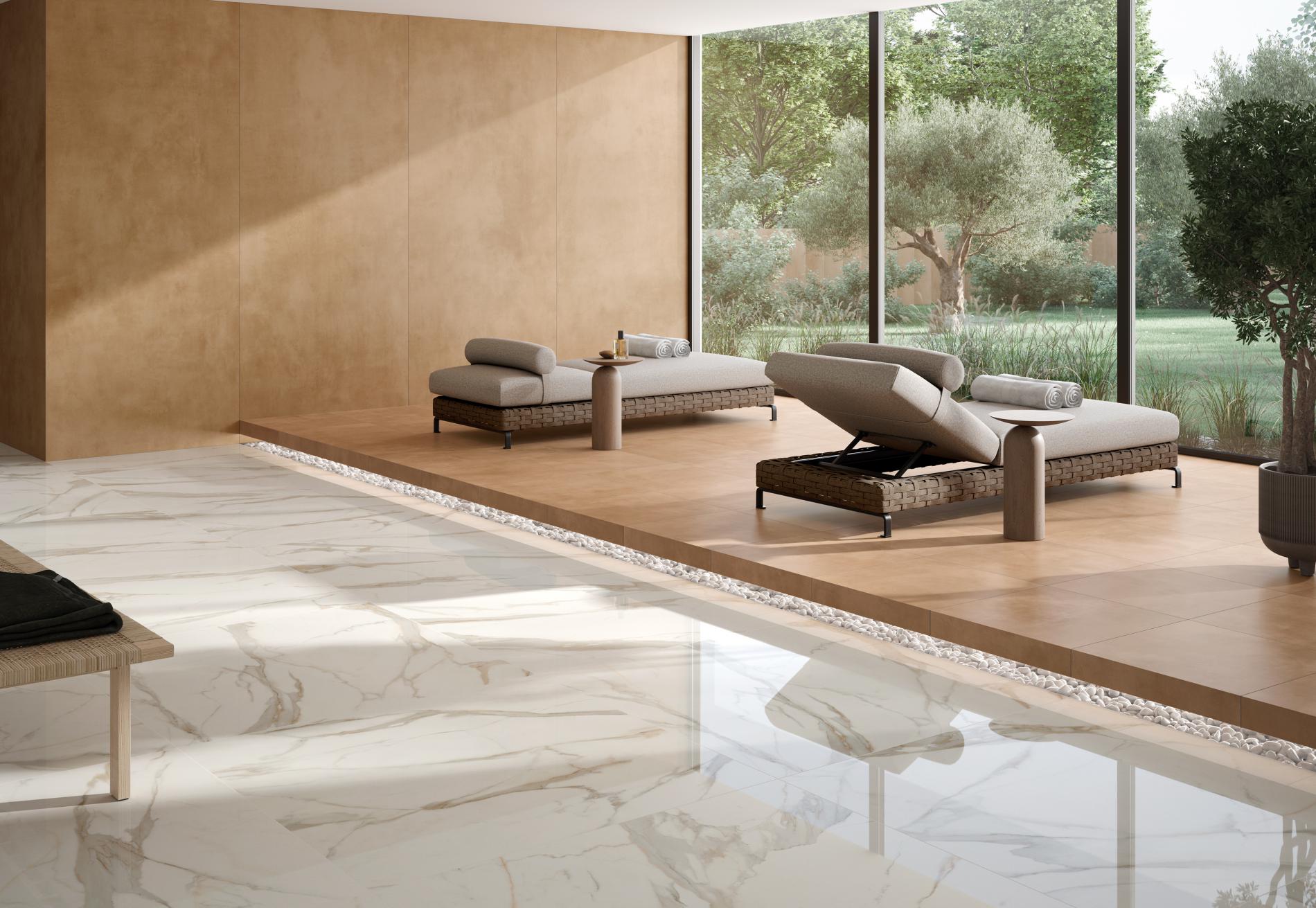 60x120 Calacata Gold Poli (Mur/Sol)