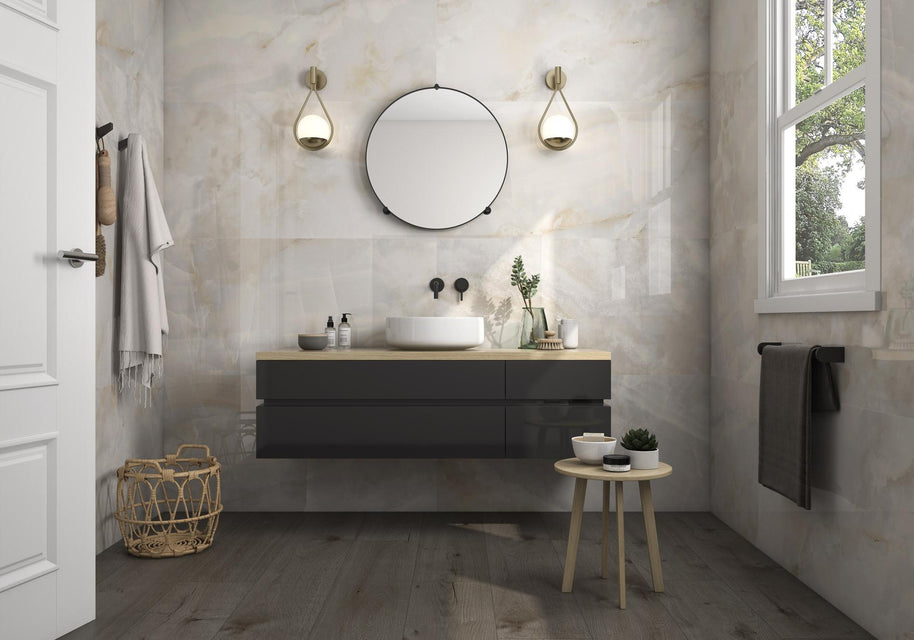 60x120 Sardonyx Cream Poli (Mur/Sol)