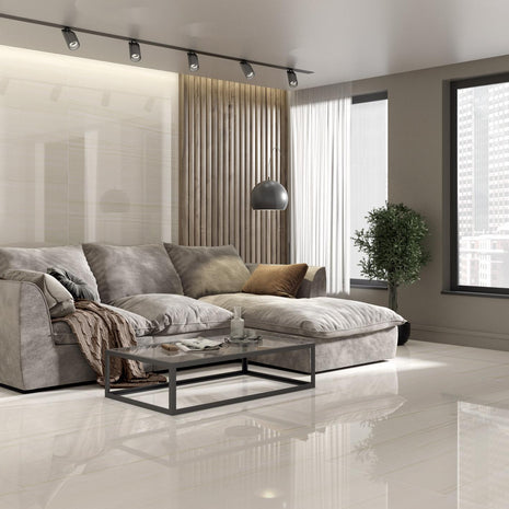 60x120 Dolomite Crema Poli (Wall/Floor)