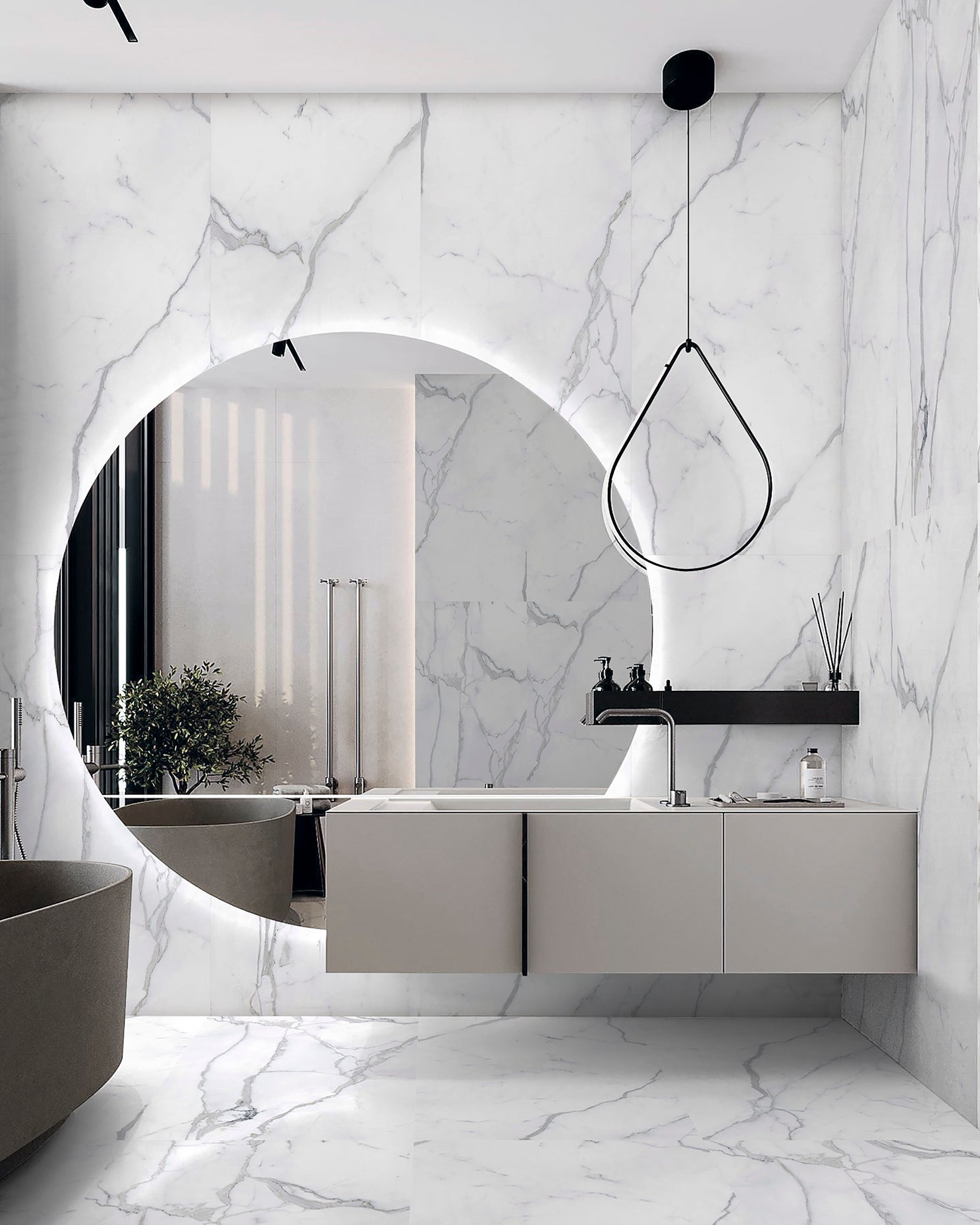 Poli |60x60  Duero silk Mur/Sol