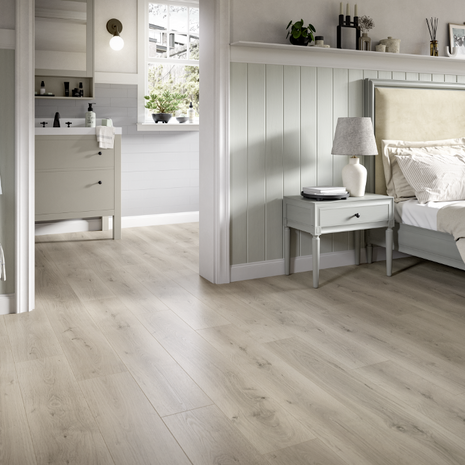 Parquet Stratifie 12mm EEGER EL-2112 Chêne Pinot Gris Clair