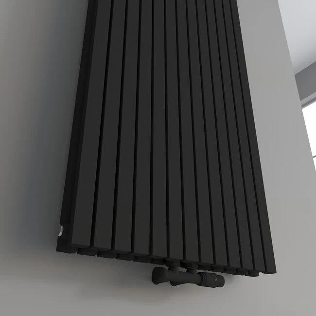 Radiarteur Evo Noir Mat 60cm x 180 H x T26  -  3460W