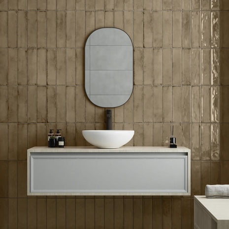 7,5x30 Grace Taupe Brillant (Mur)