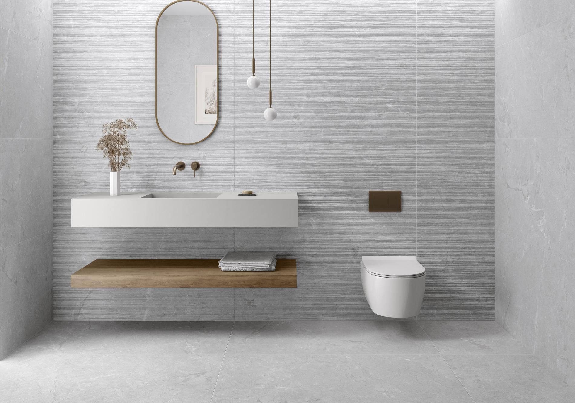 120x280 (6mm) XXL Costanza Gray Matt  (Mur)