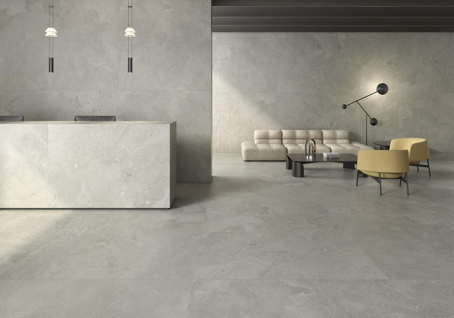 120x280 (6mm) XXL Portland Stone Gris Matt (Mur)