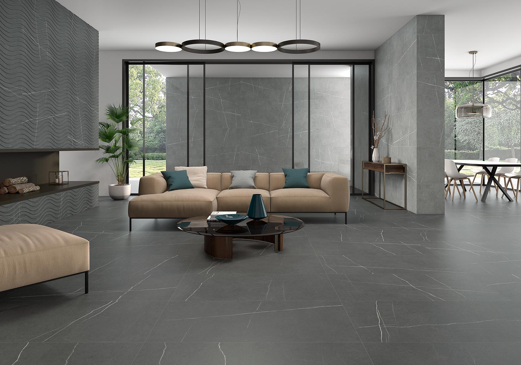 60x120 Kairos Graphite Matt (Mur/Sol)