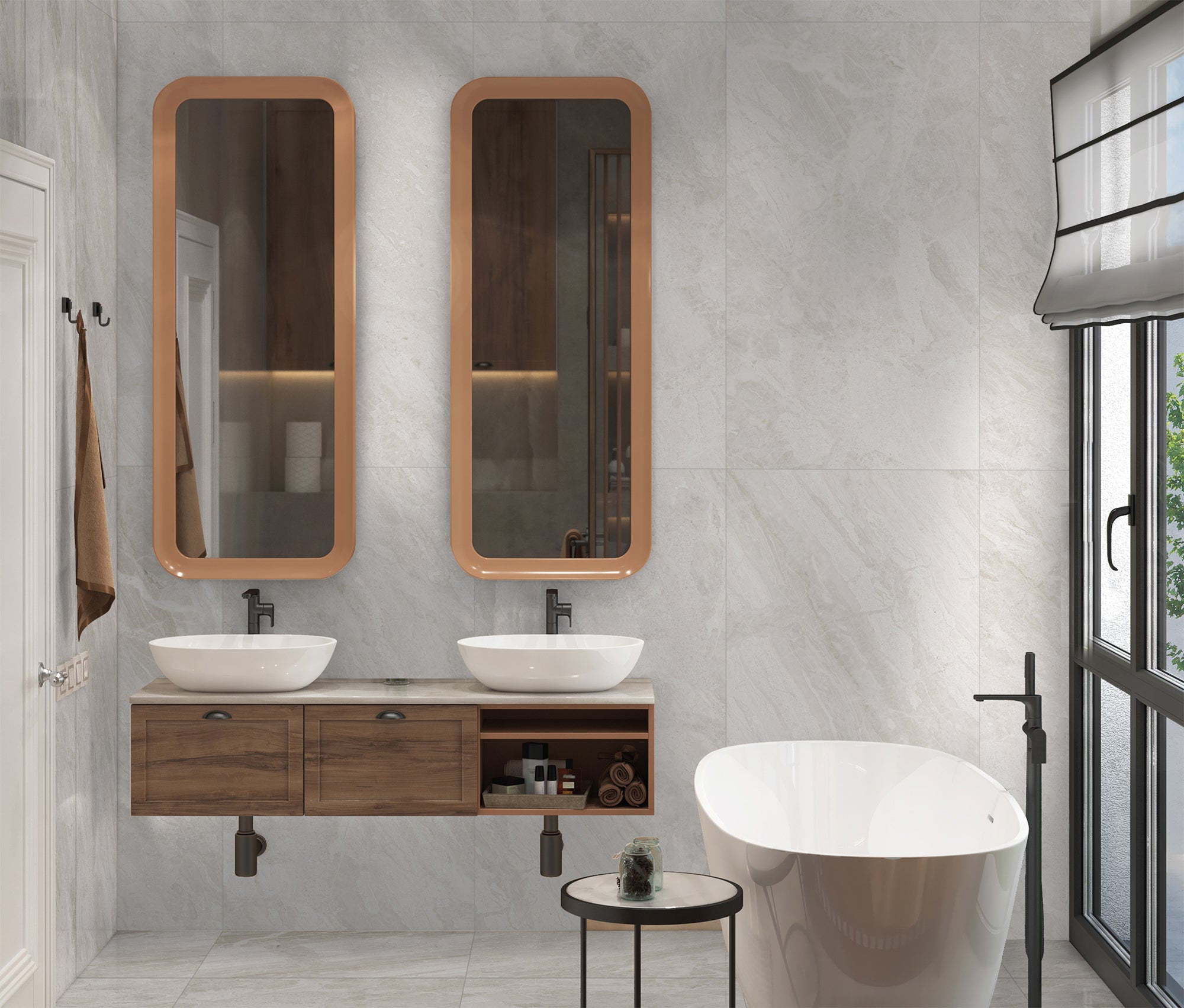 Poli | 60x120 Imagine Naturel Mur/Sol