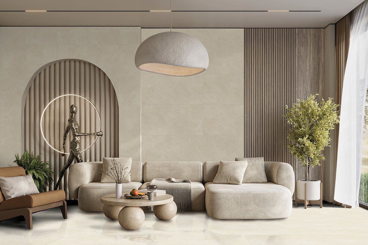 Poli | 60x120 Libra Marfil Mur/Sol