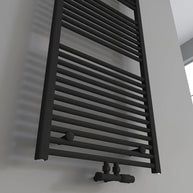 Seche Serviette Linteo Noir 50cm x 180 H x T22  -  829W