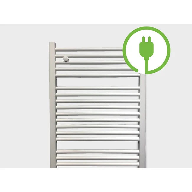 Seche Serviette Linteo Power Electrique Blanc 50cm x 120 H x T24  -  700W