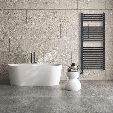 Seche Serviette Linteo Power Electrique Noir 50cm x 120 H x T24  -  700W