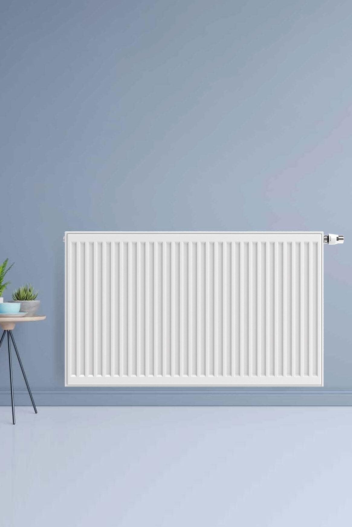 Radiateur Horizontale T33- H400x600L -8RACC - 1026W
