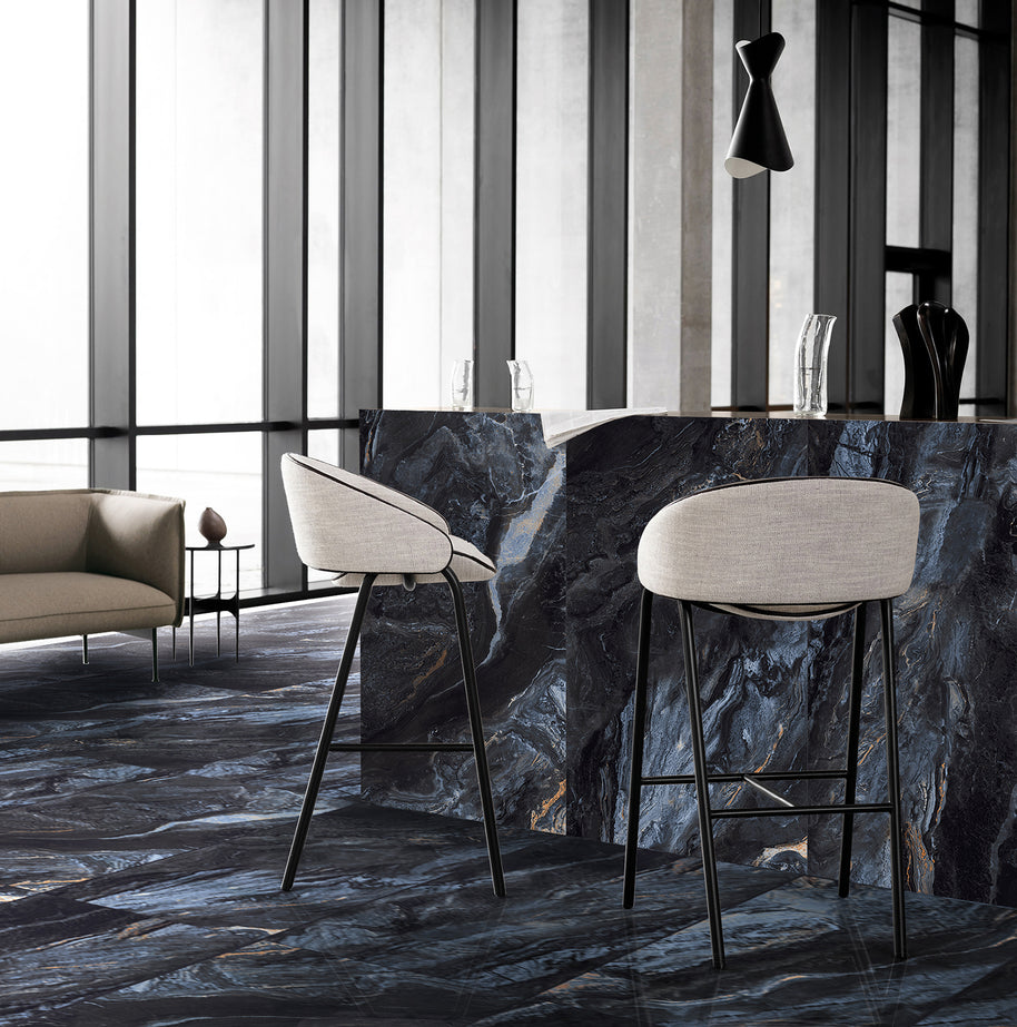 Poli | 60x120 Manta Negro Mur/Sol