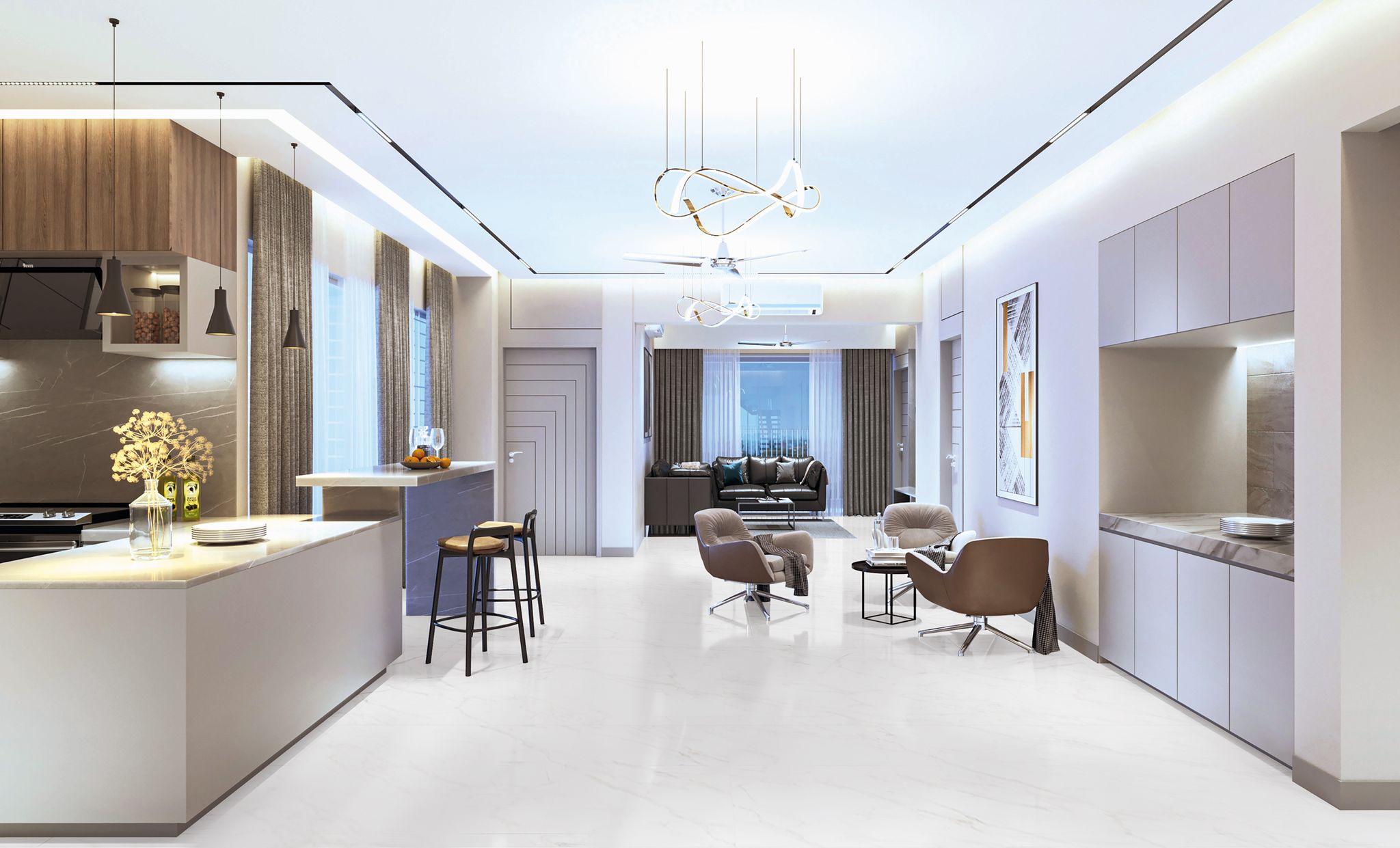 Poli | 60x120 Medici Gris Mur/Sol