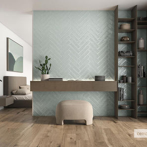 7,5x30 Mayolica Menta Brillant (Mur)