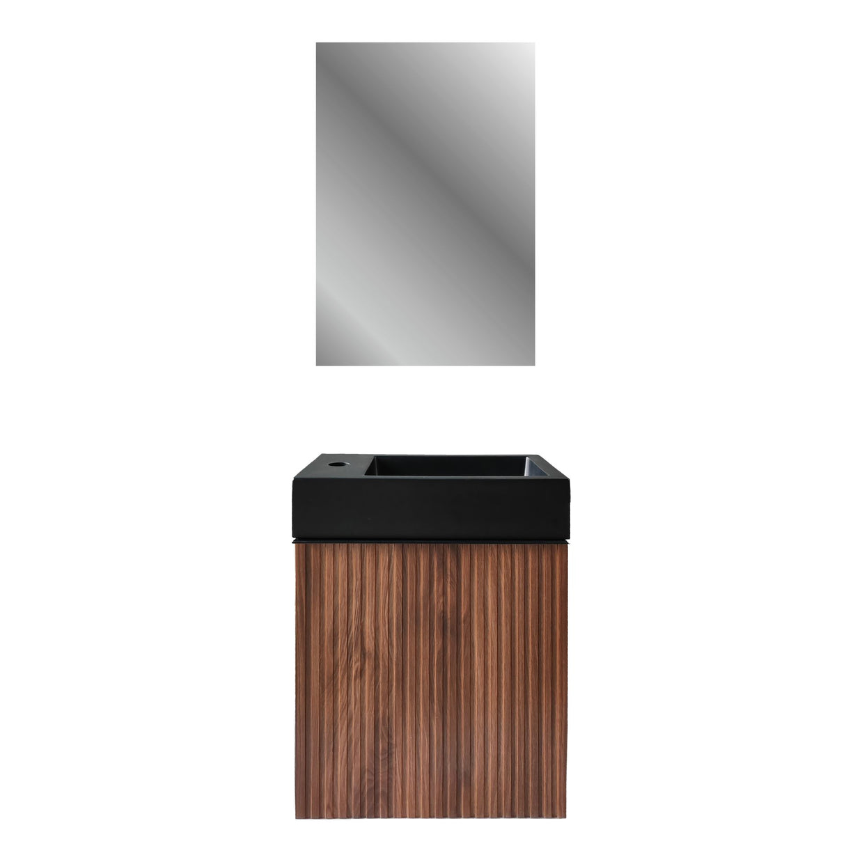 Meuble de Toilette ALONI MIKARO Bois 40X50X22CM = Pack Complet