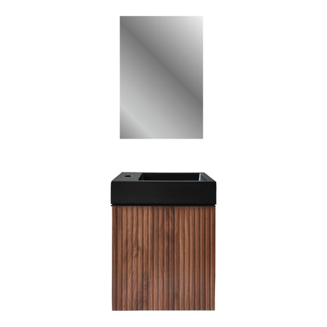Meuble de Toilette ALONI MIKARO Bois 40X50X22CM = Pack Complet